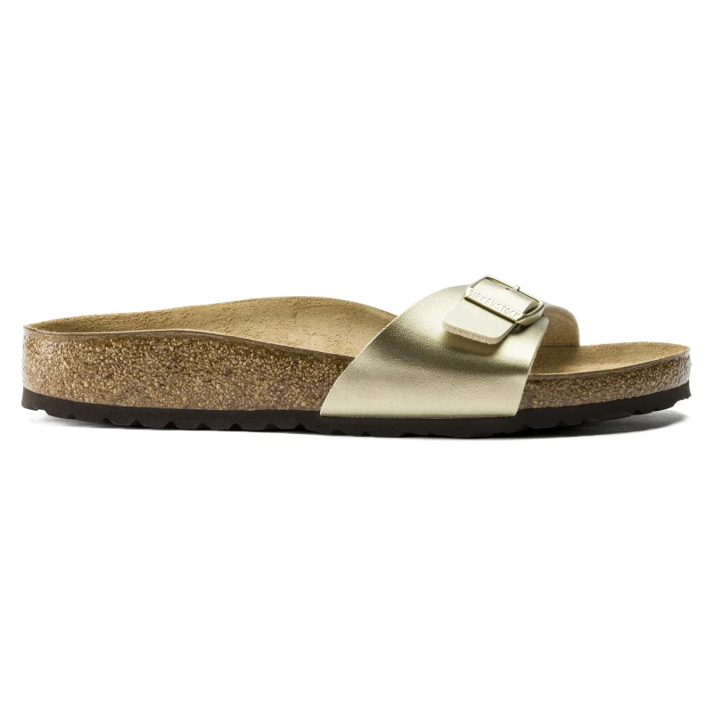 Image of Birkenstock Madrid Single Strap Mules Gold-Coloured Women 40 (6.5);38 (5)