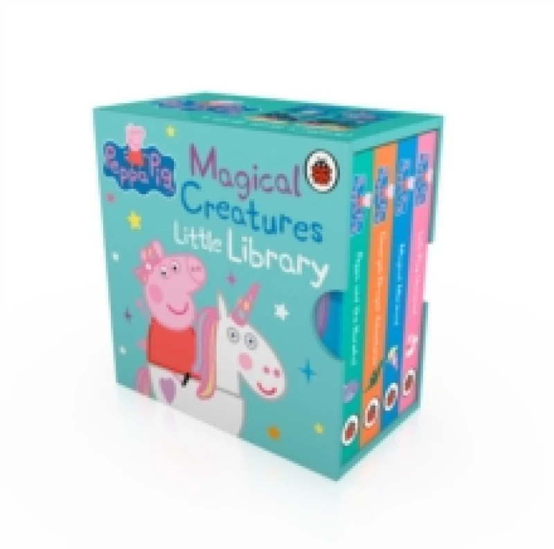 Image of Peppa Pig Peppa's Magical Creatures Little Library Book Multi unisex