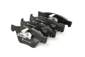 Image of BREMBO Brake pad set BMW P 06 057 34112339267,34112339268,34116763617 34116763618,34116797858