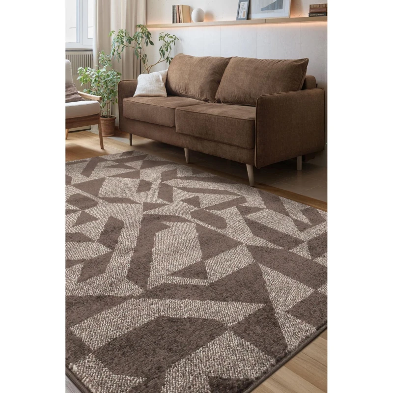 Image of Homemaker Juno Geometric Natural 120x170 Rug, Cream JUNOGEONAT120