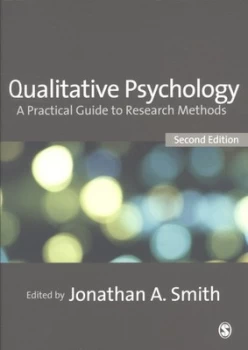 Image of Qualitative Psychology by Jonathan a Smith Book