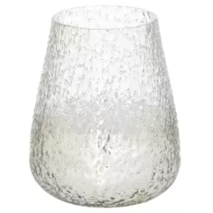 Image of Lustre Silver Domed Candle Holder