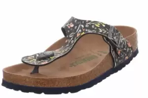 Image of Birkenstock Clogs blue Gizeh Vegan 4