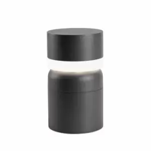 Image of Sete LED Outdoor Pedestal Light White, Dark Grey IP54