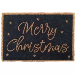 Image of Charles Bentley Merry Christmas Coir Doormat 60 x 90cm