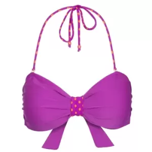 Image of Trespass Womens/Ladies Aubrey Bikini Top (XS) (Purple Orchid)