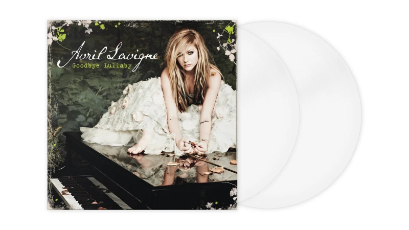 Image of Avril Lavigne Goodbye Lullaby [Expanded Edition White Vinyl] 2x Vinyl LP Black unisex