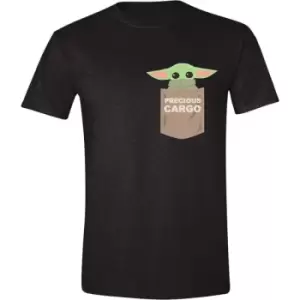 Image of Star Wars The Mandalorian T-Shirt The Child Pocket Size L