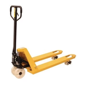 Image of Heavy Duty 2.5 Tonne Pallet Truck 2500KG Capacity Yellow