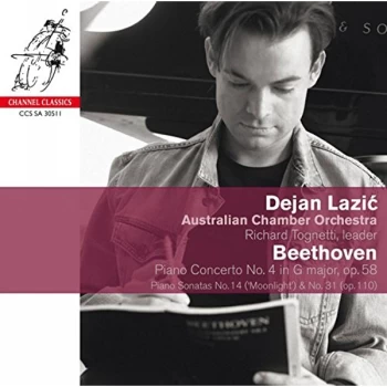 Image of Dejan Lazic - Beethoven: Piano Concerto No. 4 in G Major, Op. 58 CD