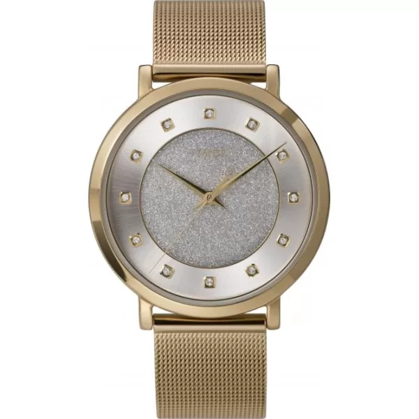 Image of Ladies Celestial Opulence Gold Watch TW2U67100