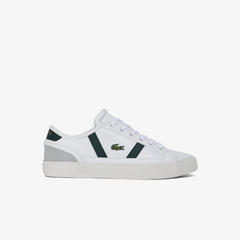 Image of Lacoste Sideline Pro Trainers - Green Green 3
