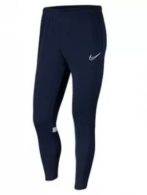 Image of Nike Mens Academy 21 Pant, Navy/White, Size L, Men
