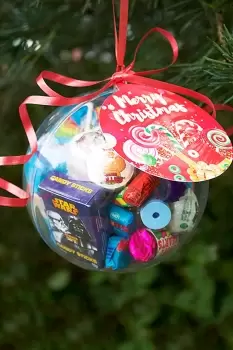 Image of Personalised Retro Sweetie Bauble