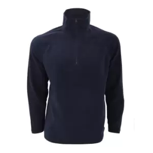 Image of Result Mens Core Micron Anti-Pill Fleece Top (S) (Navy Blue)