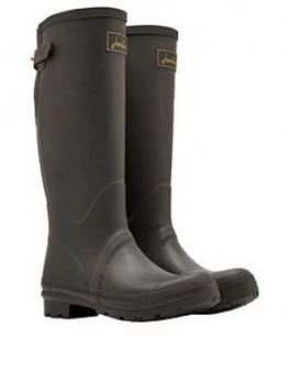 Image of Joules Field Welly with Adjustable Gusset - Olive, Black, Size 3, Women