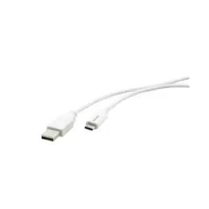 Image of Kramer Electronics C-USB/CA-6 USB cable 1.8 m USB 2.0 USB C USB A White