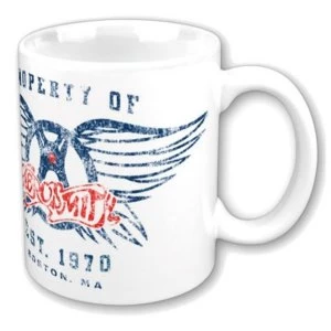 Image of Aerosmith - Property of Logo Boxed Standard Mug