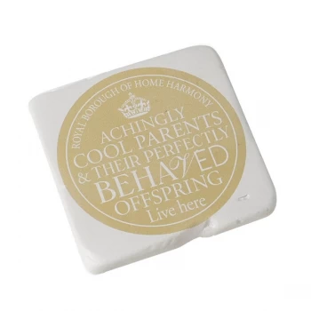 Image of Square Coaster Cool Parents By Heaven Sends