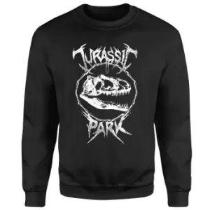 Image of Jurassic Park T-Rex Bones Sweatshirt - Black - M