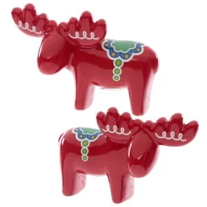 Image of Scandi Moose Ceramic Salt and Pepper Set