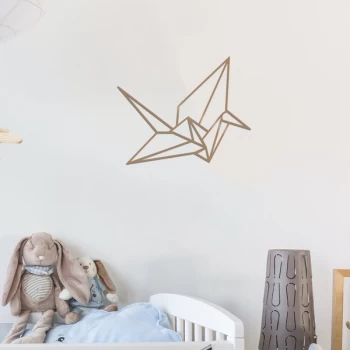 Image of Origami - Copper Copper Decorative Metal Wall Accessory