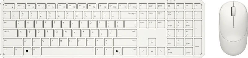 Image of Dell DELL Pro 5 KM526 keyboard Mouse included Home/Office RF Wireless QWERTY US International White KM526-LT-INT