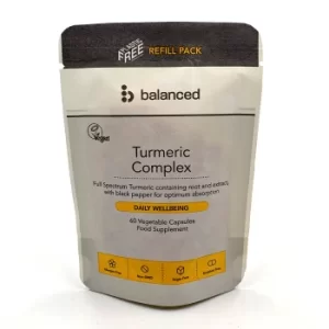Image of Balanced Turmeric Complex Refill 60 Caps