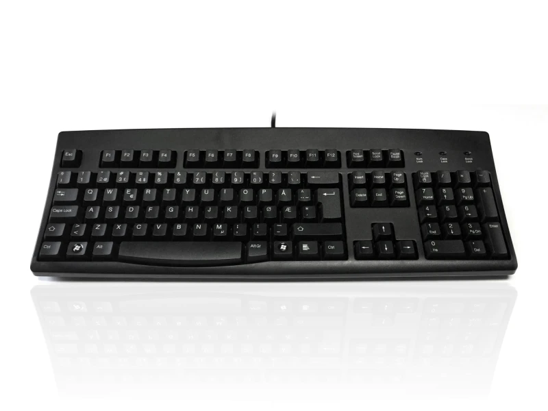 Image of Accuratus product KYBAC260UP-BKNOHY; Norwegian language keyboard- USB/