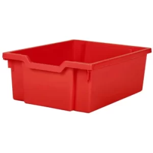 Image of Gratnells Deep Education Storage Tray 312 x 427 x 150mm Flame Red