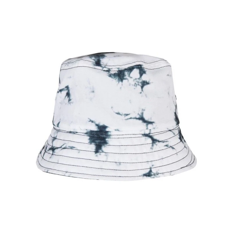 Image of Yupoong Mens Flexfit Batik Dye Reversible Bucket Hat in Black Male One Size
