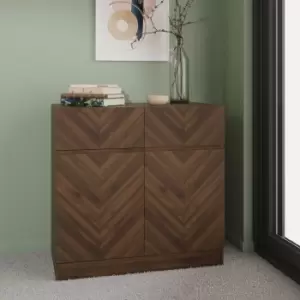 Image of Taranto Compact Sideboard Walnut