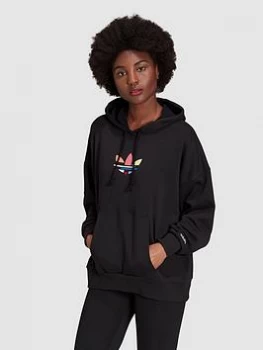 Image of adidas Originals Bold Hoodie - Black, Size 10, Women