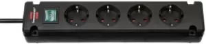 Image of Brennenstuhl 1150650326 power extension 1.5 m 4 AC outlet(s)...