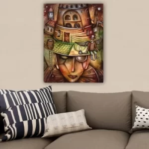 Image of 490892845_70100 Multicolor Decorative Canvas Painting