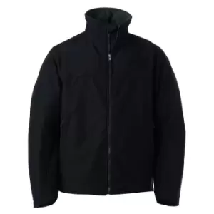 Image of Russell Workwear Mens Softshell Breathable Waterproof Membrane Jacket (XL) (Black)