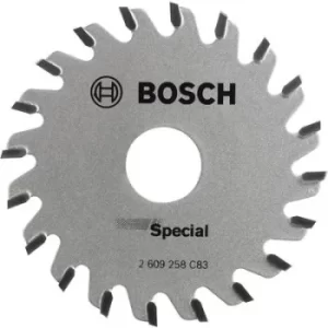 Image of Bosch Accessories Special 2609256C83 Carbide metal circular saw blade 65 x 15mm Number of cogs: 20