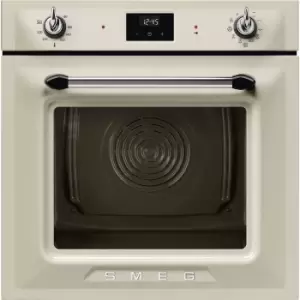 Image of Smeg Victoria SOP6900TP Cream Built-In Electric Single Oven
