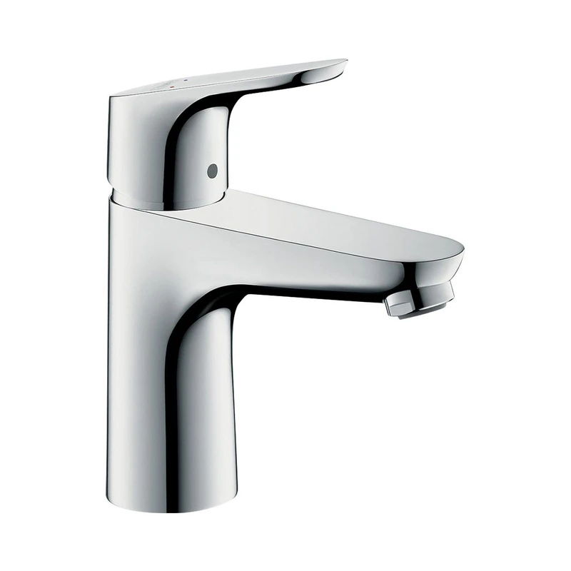 Image of Hansgrohe Focus 100 Basin Mixer Tap Without Pop Up Waste