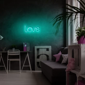 Image of Love - Blue Blue Wall Lamp