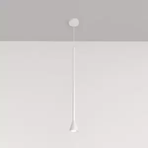Image of Maytoni Arrow Slim Pendant Ceiling Light White GU10