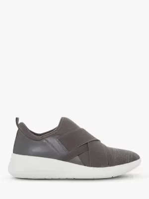 Image of Dune Grey 'E Elevate' Slip On Trainers - 3