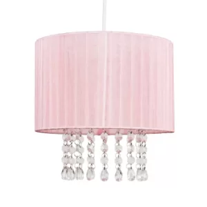 Image of Oba Dusty Pink Droplet Pendant Shade
