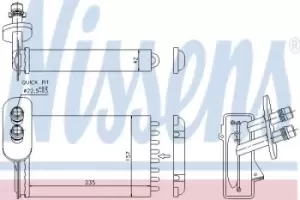 Image of Nissens Radiator Heat Matrix 73921