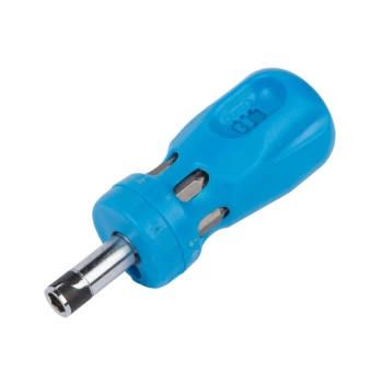Image of 12004 12 in 1 Stubby Reversible Ratchet Screwdriver - Bluespot