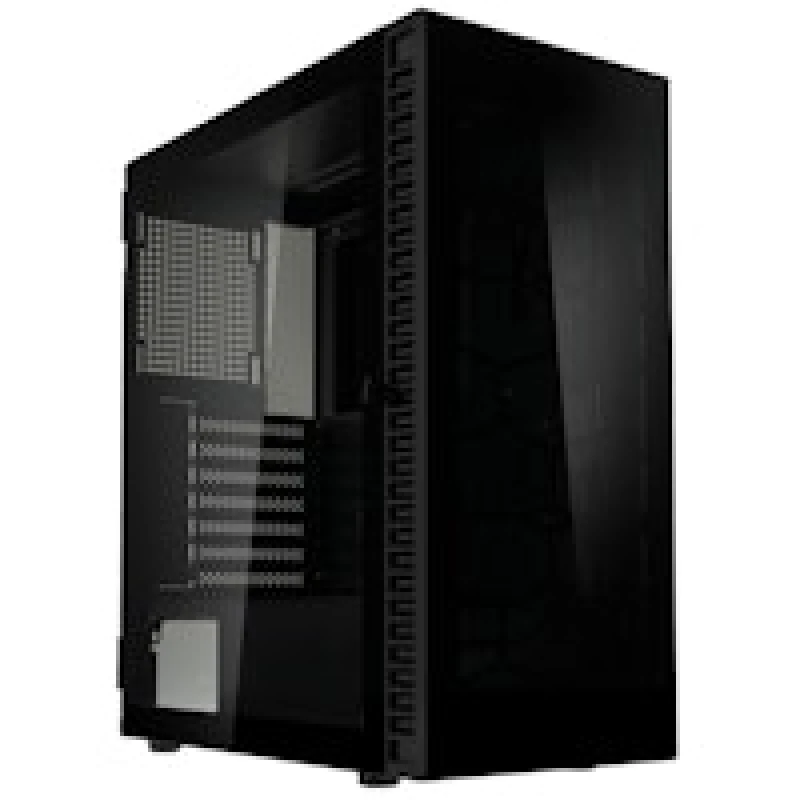 Image of Kolink Observatory HF Glass Core Midi Tower Case - Black No Fans