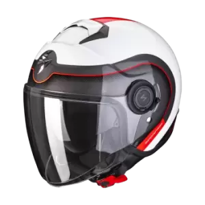 Image of Scorpion Exo-City Roll Pearl White-Red L