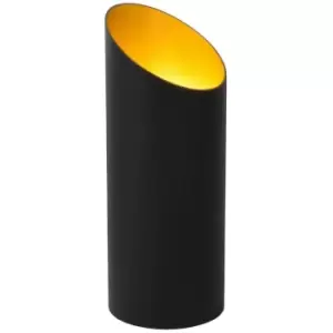 Image of Lucide QUIRIJN - Table Lamp - Ø9,6cm - 1xE27 - Black