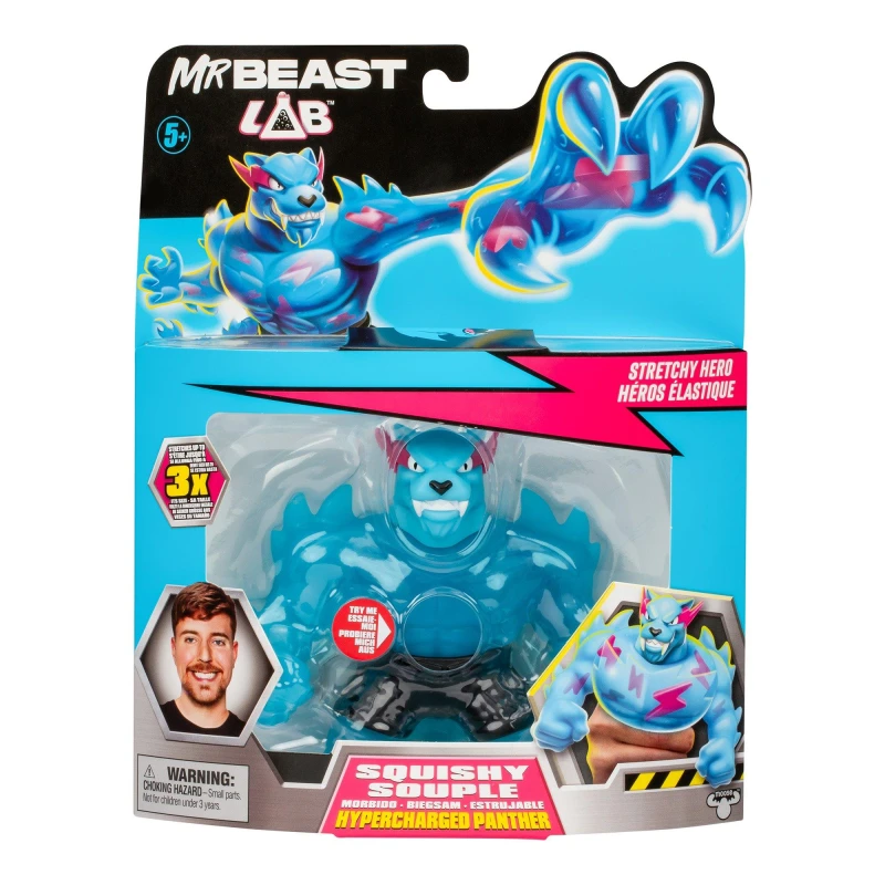Image of MrBeast Lab MrBeast Lab Stretchy Squishy Hypercharged Panther