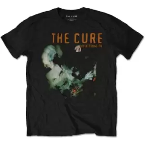 Image of Cure - The - Disintegration Unisex Medium T-Shirt - Black